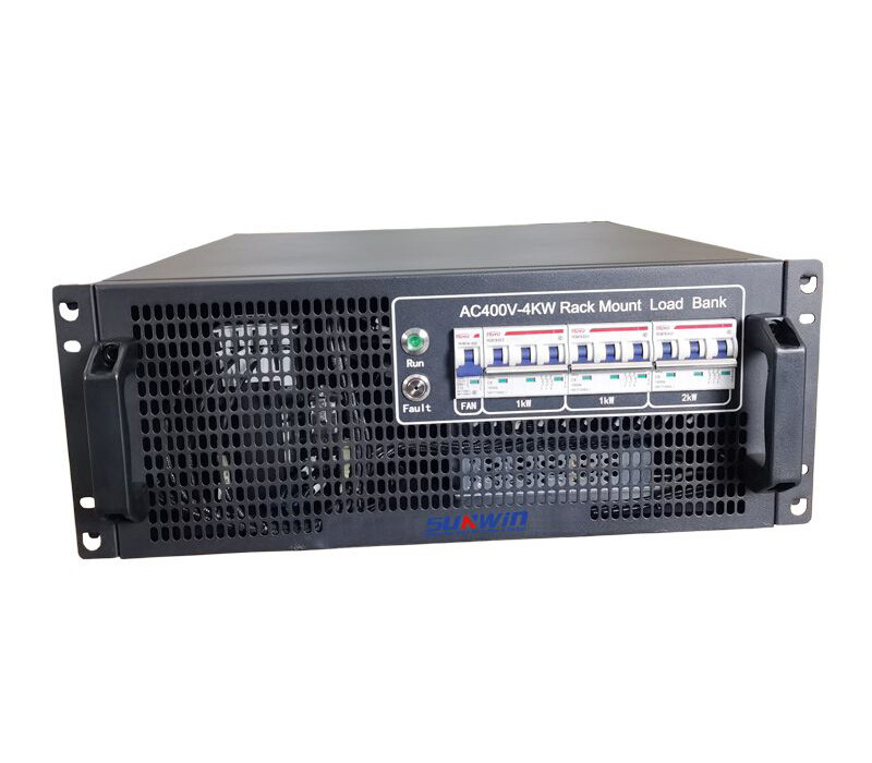 Banco de carga refrigerado por aire para montaje en rack de 3KW/4KW/6KW