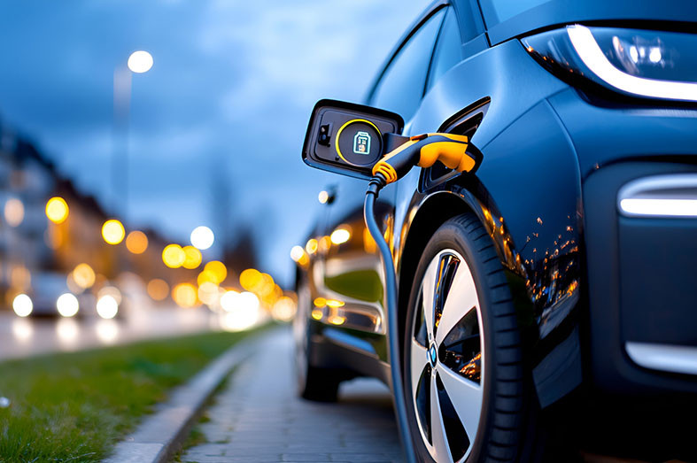 Pruebas de vehículos de nueva energía