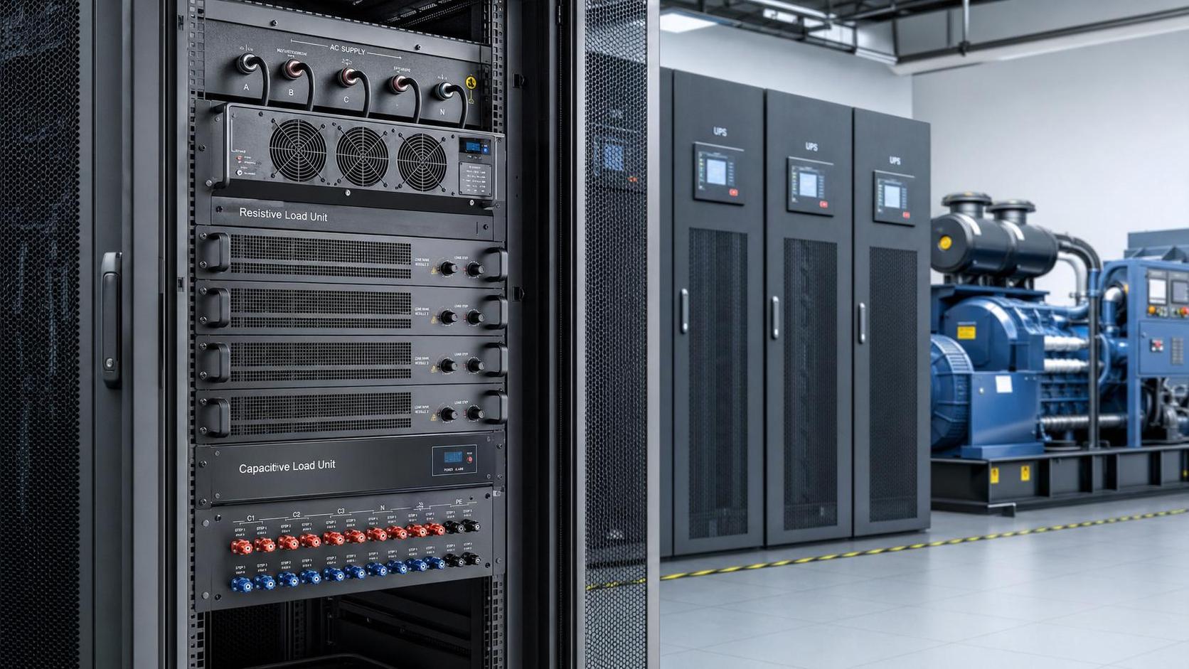 Guía de dimensionamiento de bancos de carga montados en rack para pruebas de respaldo de centros de datos