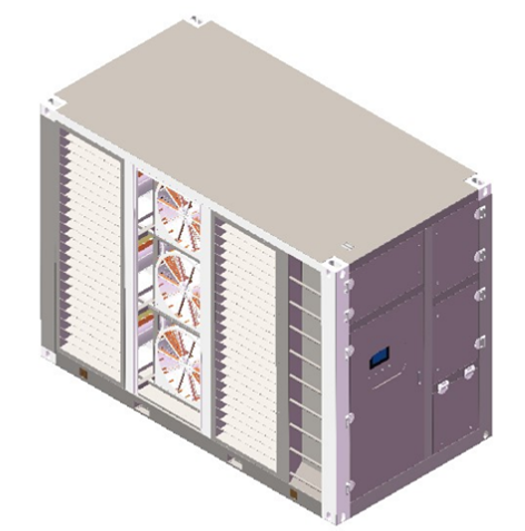 WN-1250(L) Banco de carga resistivo y reactivo en contenedor de 10FT, factor de potencia ajustable de 0.8~1.0, pruebas integrales de rendimiento de equipos eléctricos