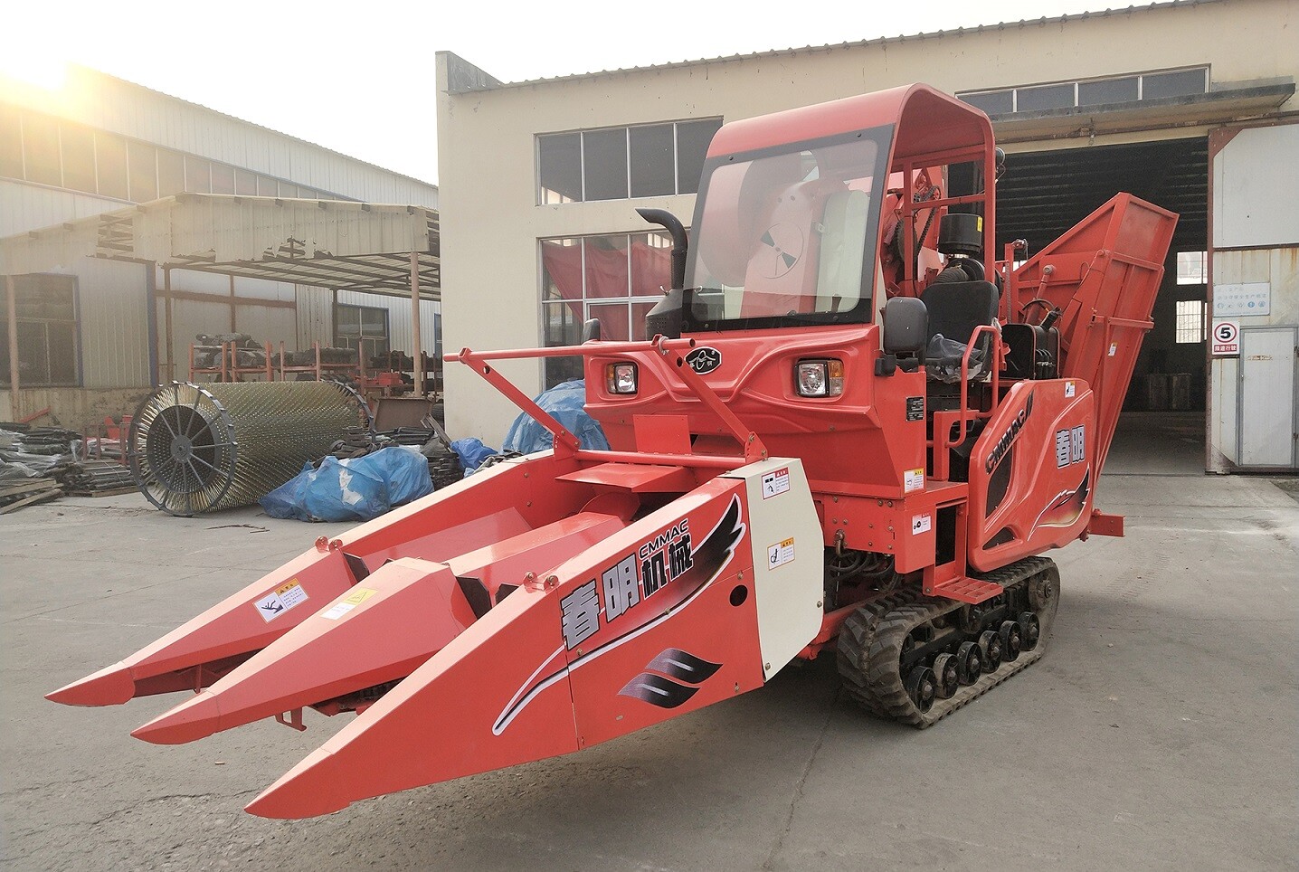 4YPU-2C(G4) Crawler Corn Harvester