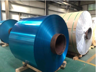 Coated aluminum foil Coated aluminum foil