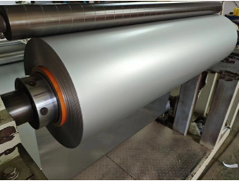 Coated aluminum foil Coated aluminum foil