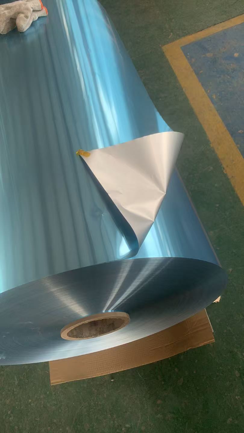 Coated aluminum foil Coated aluminum foil