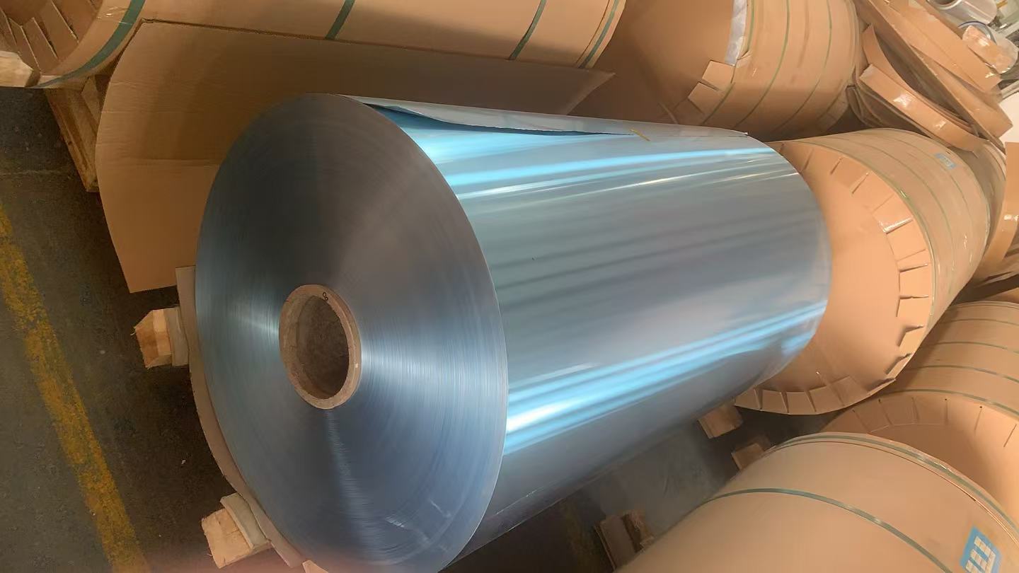 Coated aluminum foil Coated aluminum foil