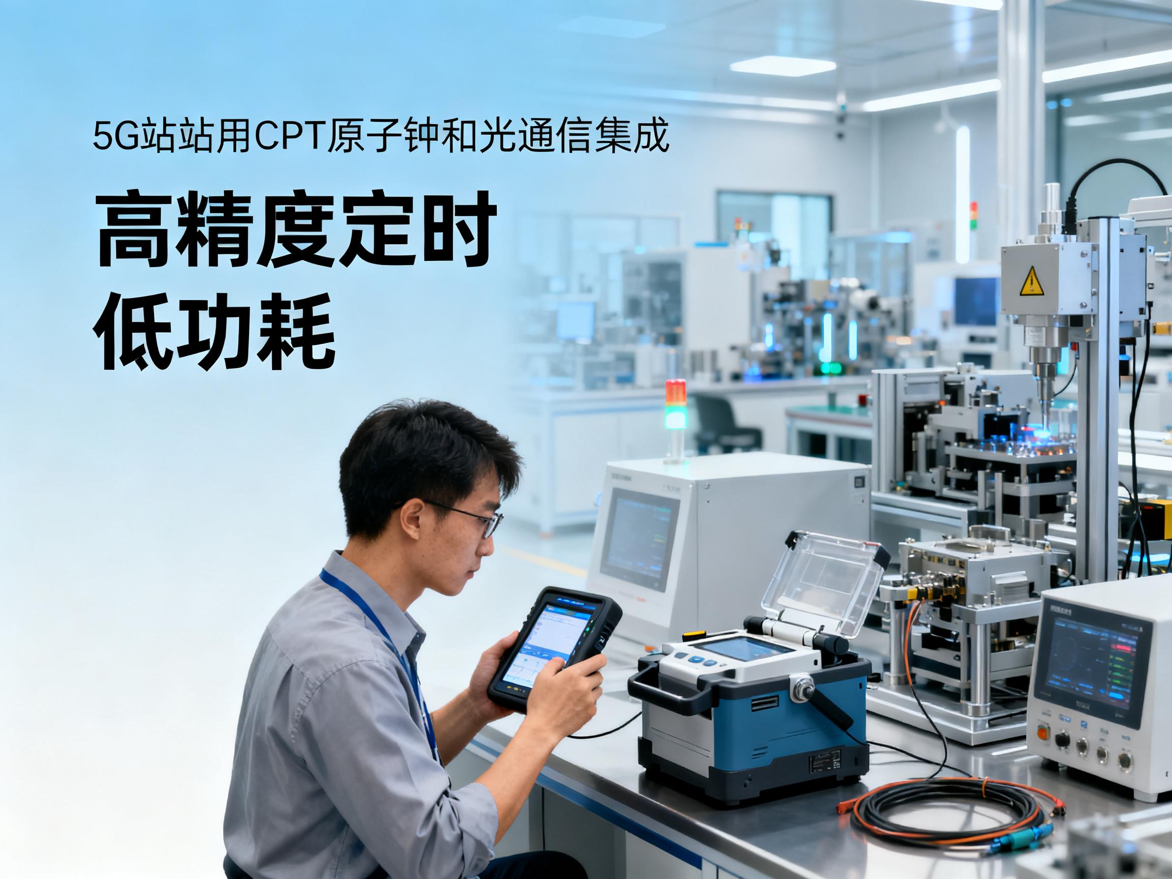 Cómo los relojes atómicos CPT reducen los OPEX en las estaciones base 5G [Datos reales]