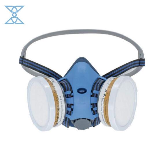 Self-priming Filtering Anti-toxic Half Mask - GB 2890-2022 & EN 140 Certified