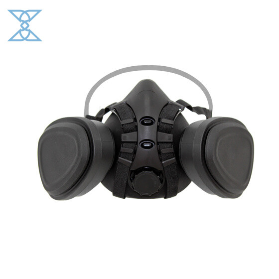 Self-priming Filtering Anti-toxic Half Mask - GB 2890-2022 & EN 140 Certified