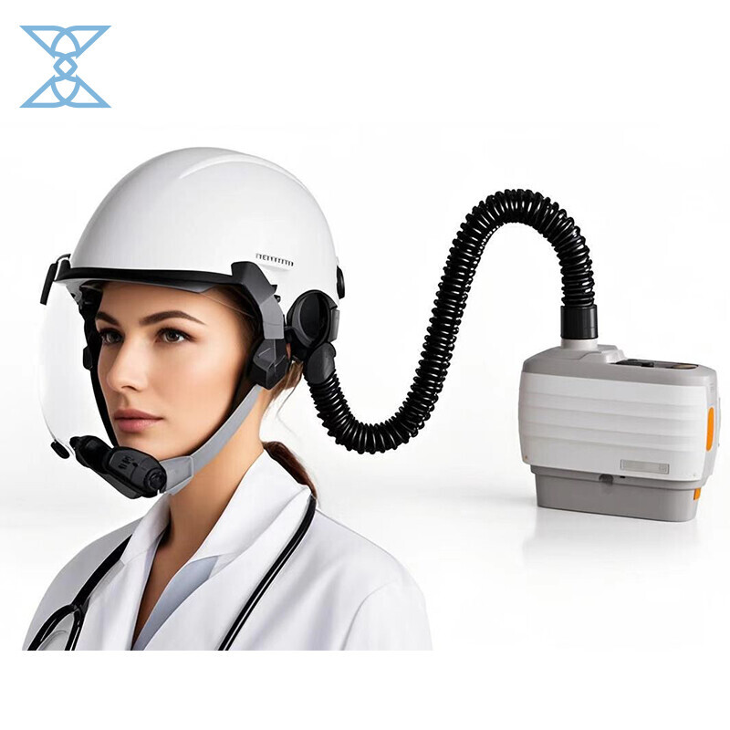 Positive Pressure Powered Air Supply Filtering Respirator | Industrial Safety Solution