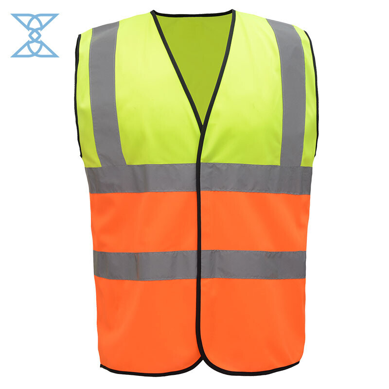 High Visibility Safety Vest - EN ISO 20471 Certified Reflective Work Vest