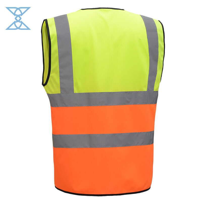 High Visibility Safety Vest - EN ISO 20471 Certified Reflective Work Vest