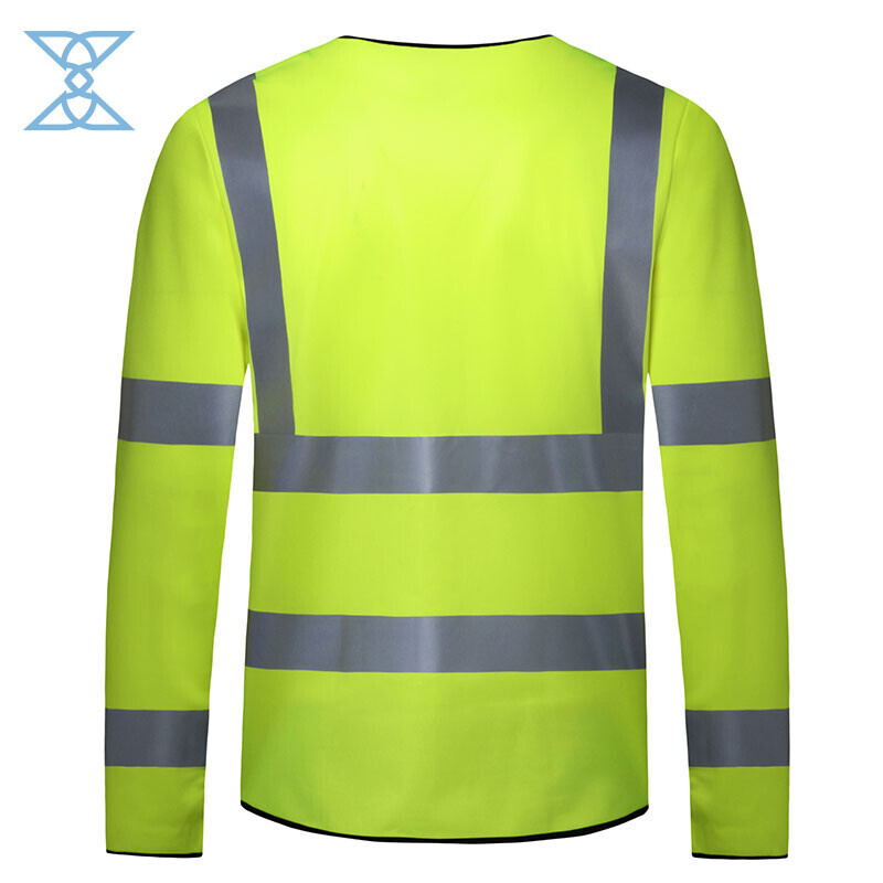 High Visibility Safety Vest - Class 3 Reflective Jacket for Maximum Safety