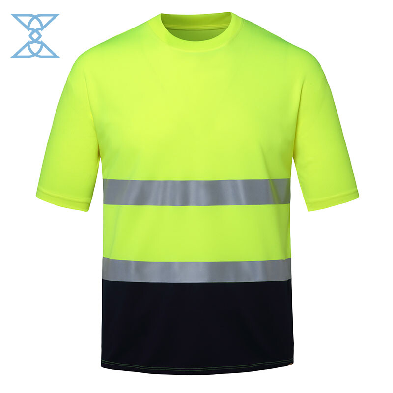 Two-Tone Class 2 Short Sleeve T-Shirt with 2