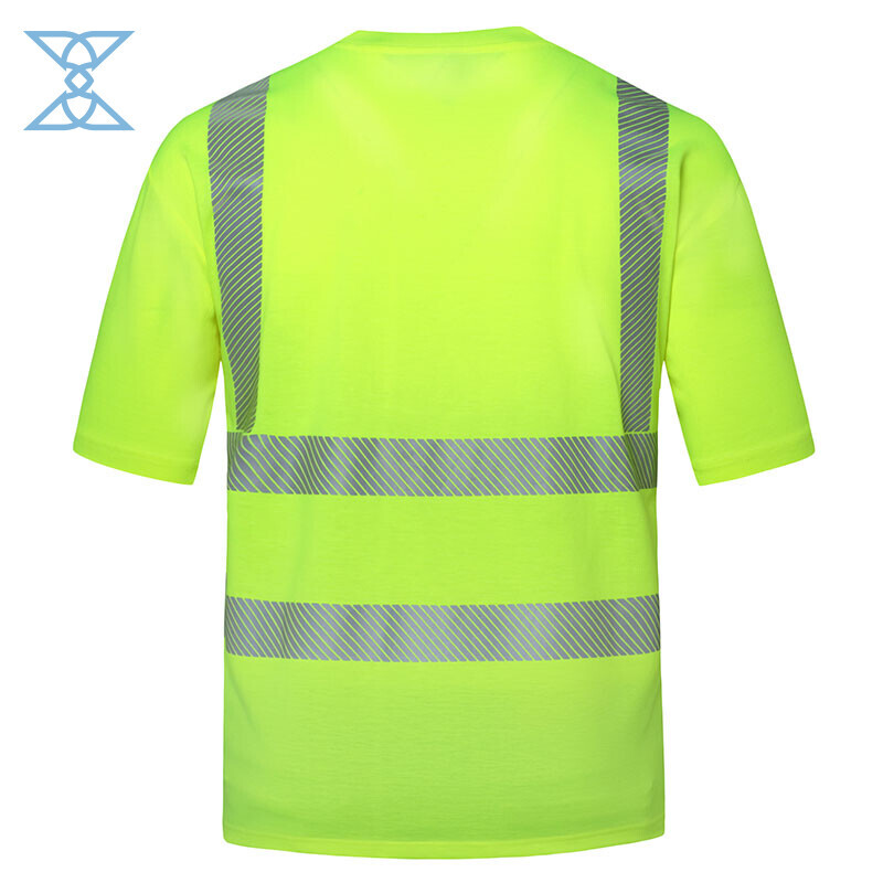 Breathable Safety Reflective Short Sleeve T-Shirt - High Visibility Workwear