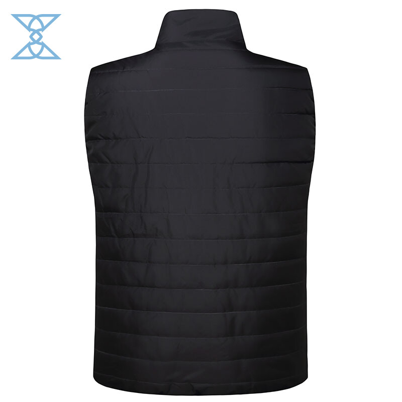 High-Visibility Reflective Safety Vest with Zipper Closure for Workwear