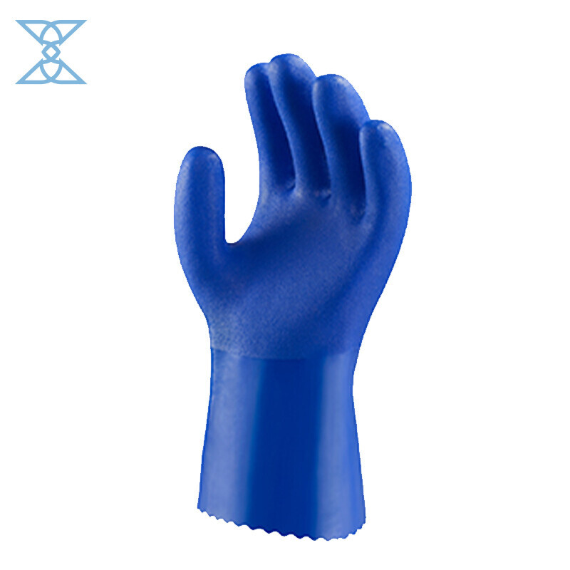 Premium PVC Oil-Resistant Gloves for Industrial Safety