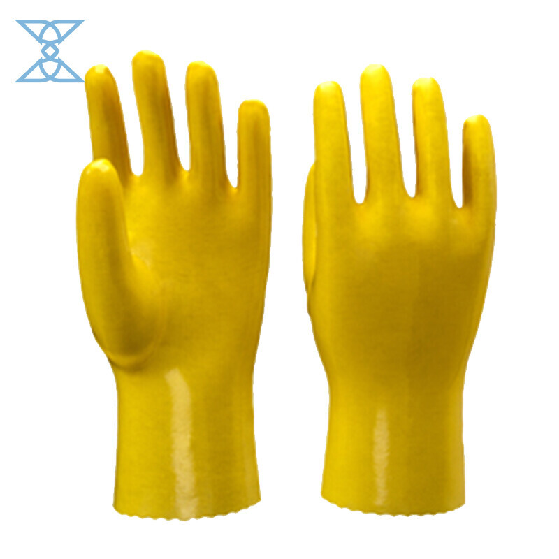 PVC Acid and Alkali Resistant Gloves - Durable Chemical Protection