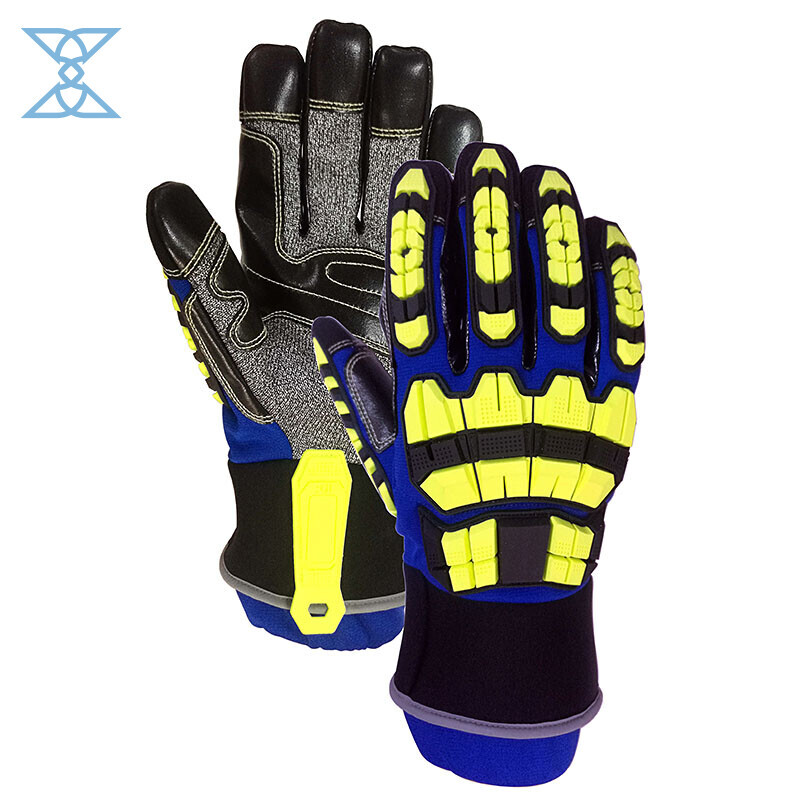Rescue Gloves - Heavy-Duty Impact Protection Gloves with EN388 & ANSI Certification