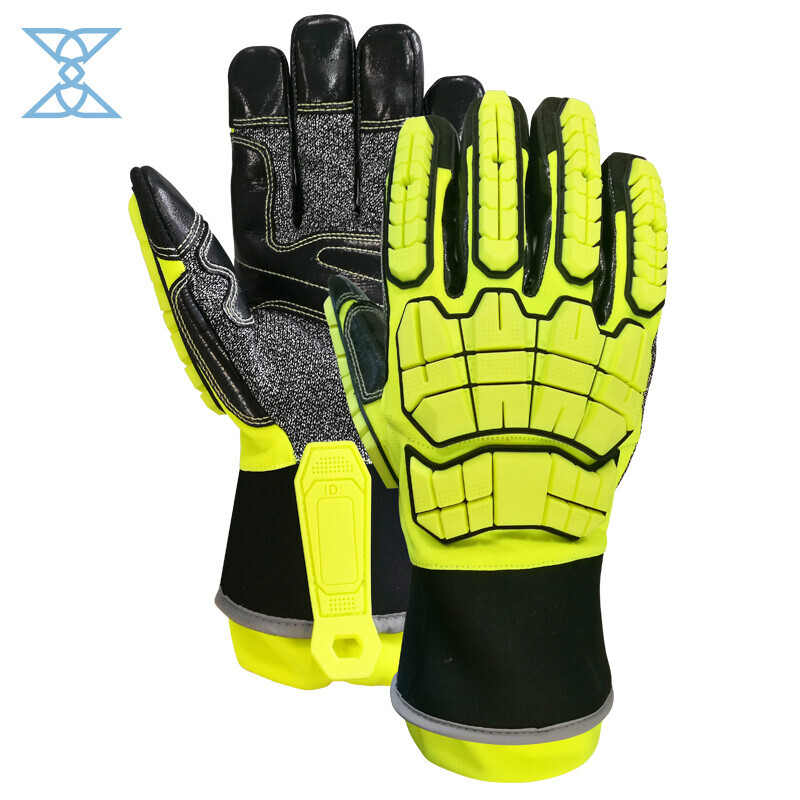 Rescue Gloves - Heavy-Duty Impact Protection Gloves with EN388 & ANSI Certification