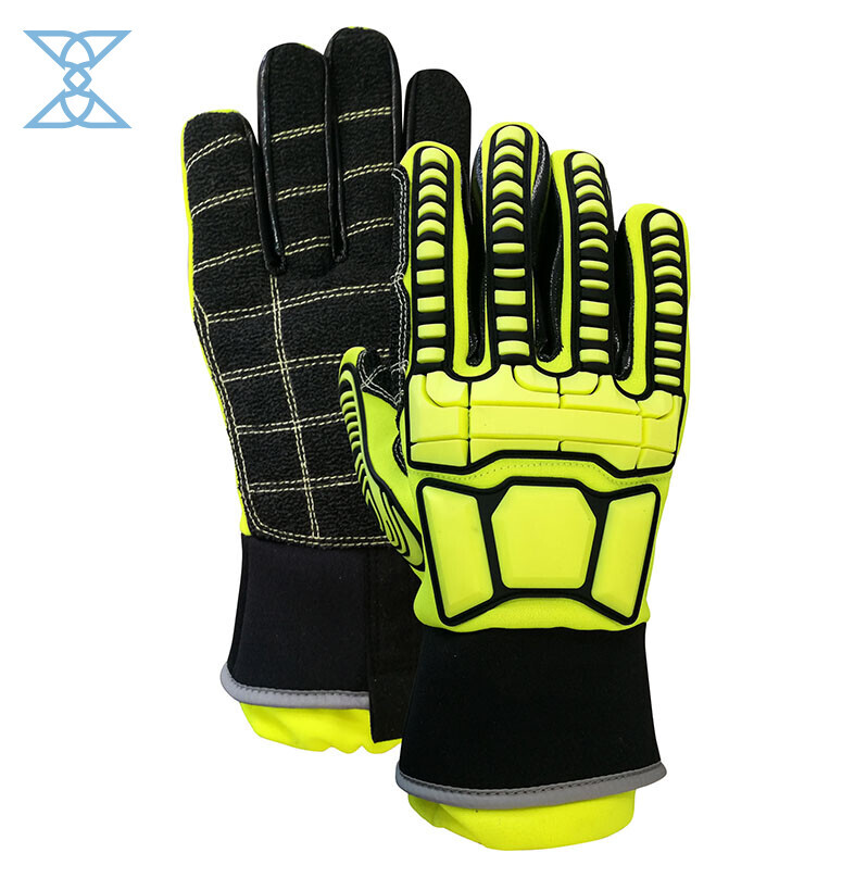 Rescue Gloves - Heavy-Duty Impact Protection Gloves with EN388 & ANSI Certification