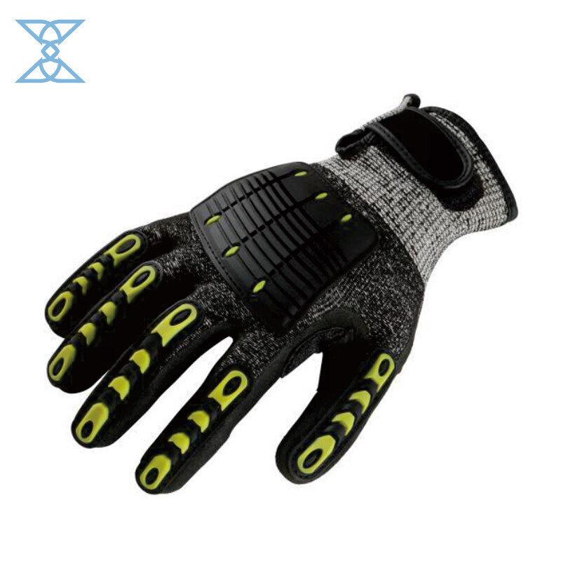 High Quality TPR Cut Resistant Gloves with Micro Foam Nitrile Coating