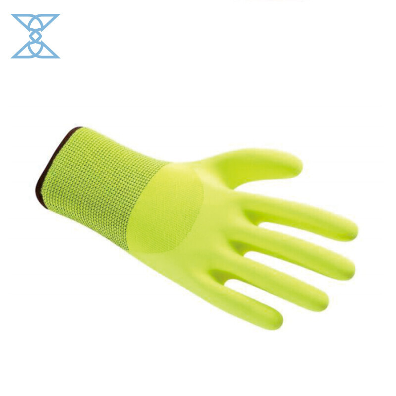 Seamless Knit Nylon Safety Work Gloves - MicroFoam Nitrile Coated
