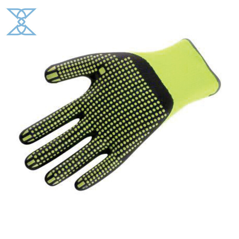 Seamless Knit Nylon Safety Work Gloves with MicroFoam Nitrile Coating