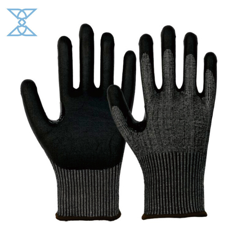 Level 3/5 Cut Resistant Gloves - Micro Foam Nitrile Coated for Maximum Protection