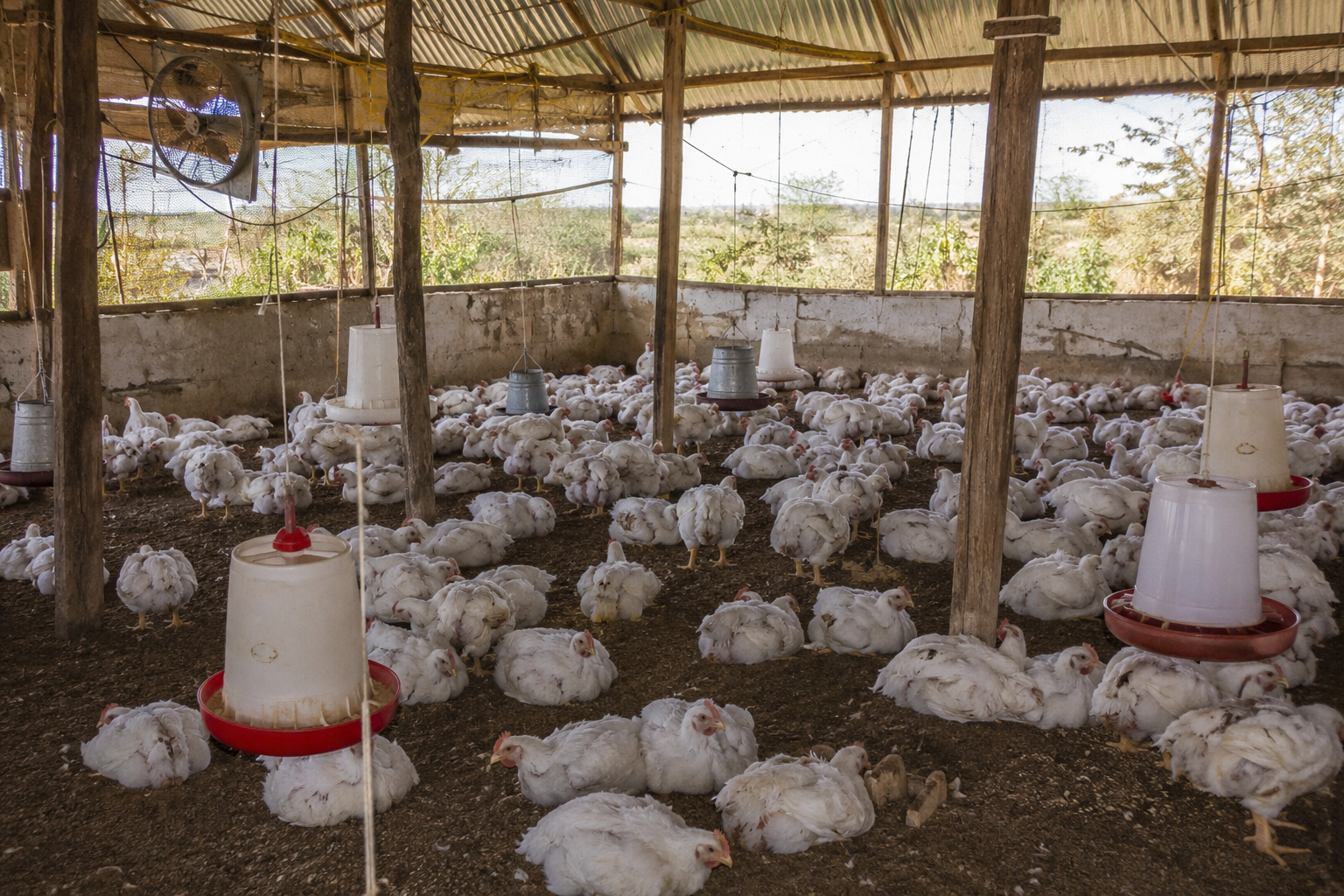 Paralyzed Chicken & Watery Droppings: Complete Heat Stroke Emergency Plan for 80-Day-Old Free-Range Chickens