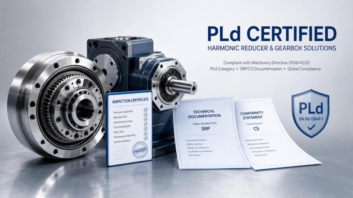 EU EN ISO 13849-1:2026 Now Enforced for Harmonic Drives