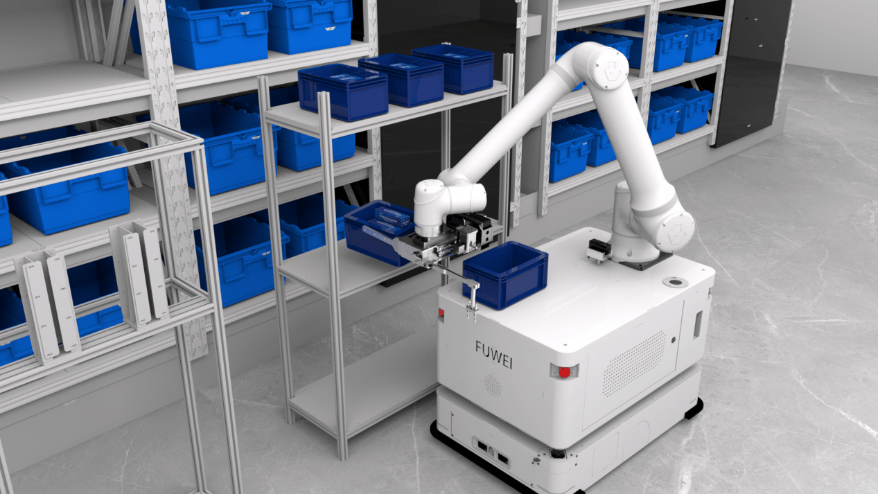 Wheel hub motor for hospital logistics robots