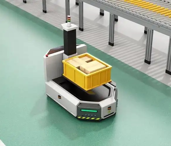 Wheel hub motor for warehouse shuttle systems
