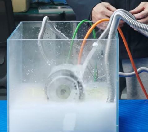 Harmonic actuator waterproof test