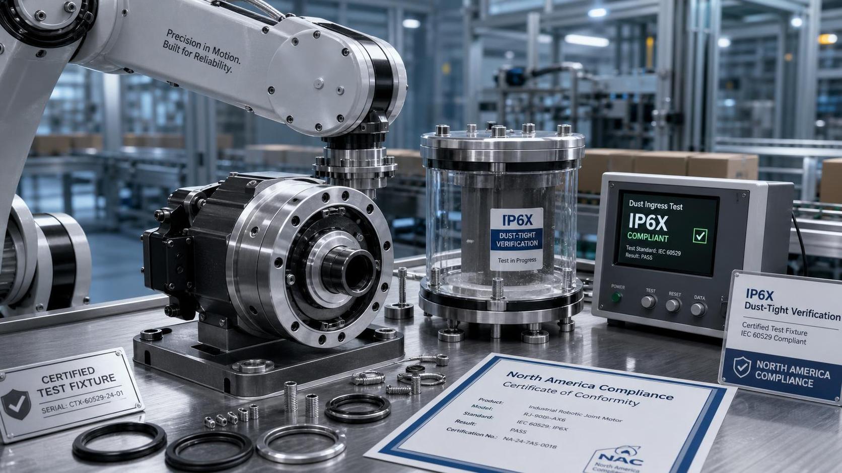UL 1604:2026 Tightens Dust Rules for Robot Joint Motors