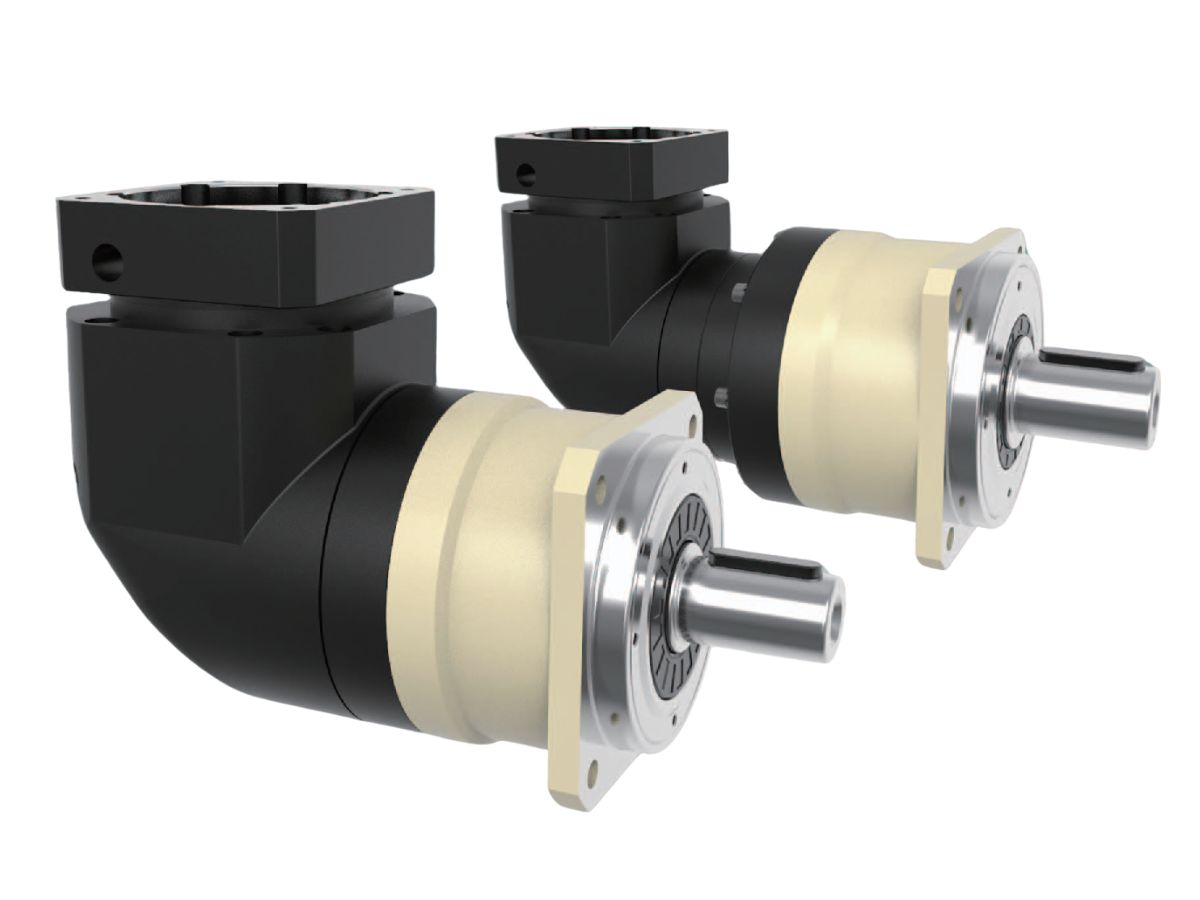 Single Stage Two Stage Precision Right Angle Planetary Gearbox