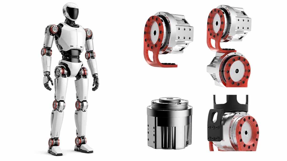 harmonic joint actuator for humanoid robot