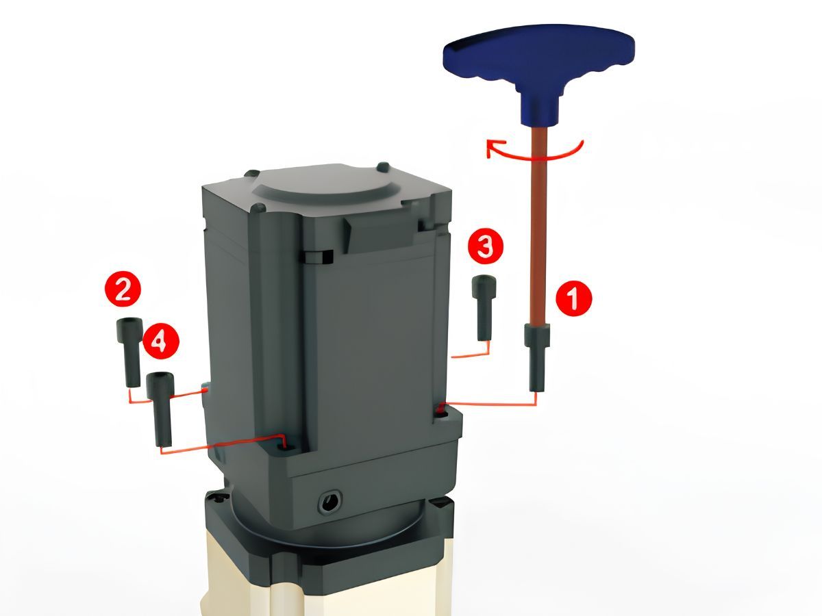 How to Select a Precision Planetary Gearbox: A Complete Guide to Gear Ratio, Torque and Servo Motor Matching Servo motor and precision planetary gearbox matching diagram