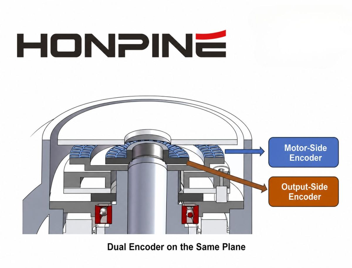 Why Do Robot Joint Modules Use Dual Encoders? dual encoder robot joint module