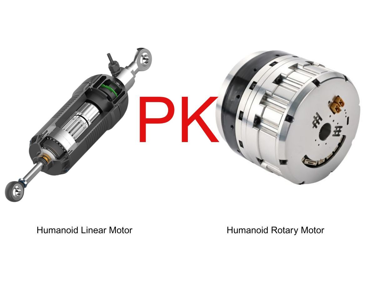 Why Electric Robot Joint Actuators Are Replacing Hydraulic Systems in Humanoid Robots? rotary motor VS linear motor