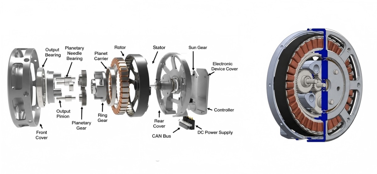 direct drive robot joint motor Types of Robot Joint Motors: Model Selection, Advantages and Disadvantages