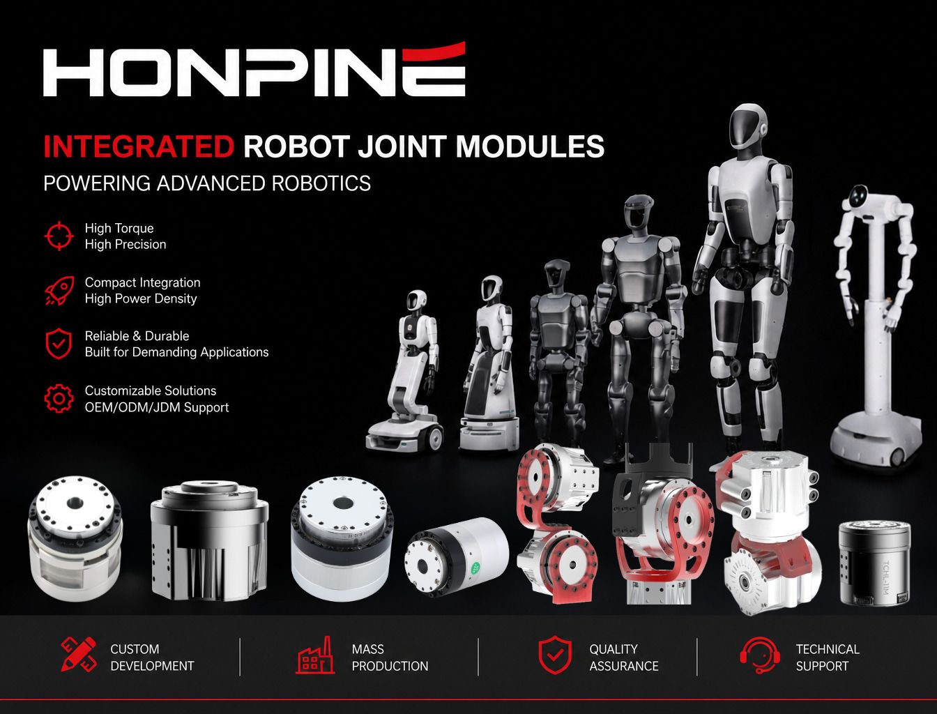 Hur väljer man en pålitlig tillverkare av robotledsmotorer för humanoida robotar?