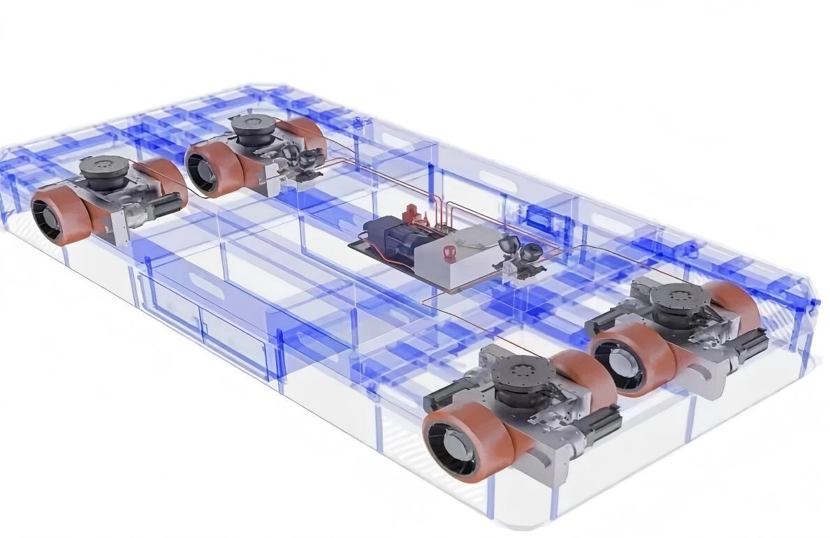 Heavy Duty Differential Wheel Motor How to Choose a Wheel Motor for a Heavy-Duty AGV? Key Challenges from Dynamic Loads to 120-Ton AGV Drive Wheel Systems