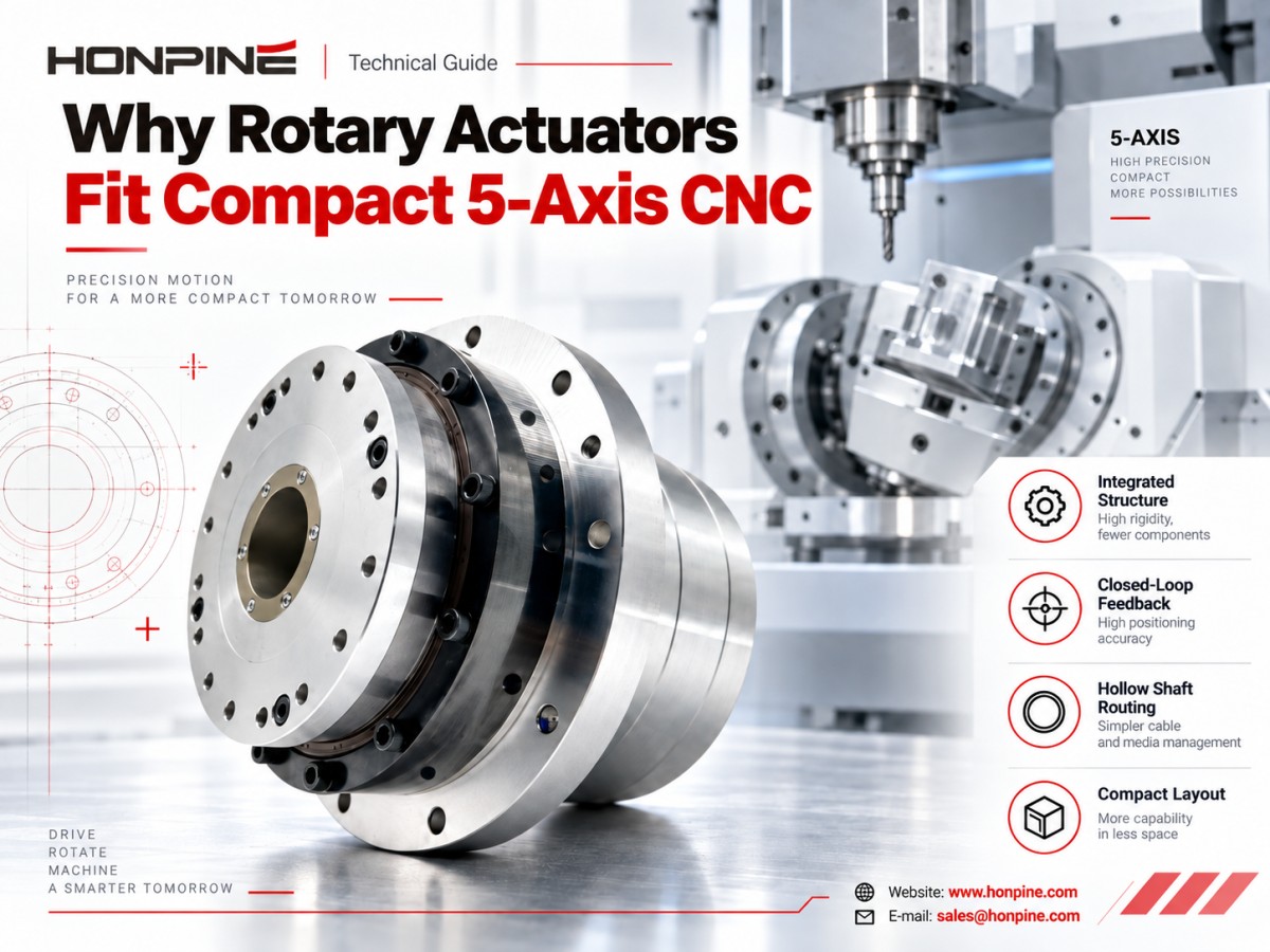 Harmonic Reducer vs. Harmonic Rotary Actuator: Which Is Better for CNC Machine Tools?