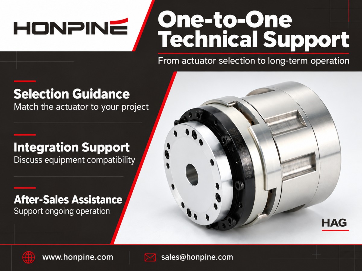 HONPINE HAG joint actuator selection and technical support How to Find a Reliable Robotic Joint Actuator Supplier?