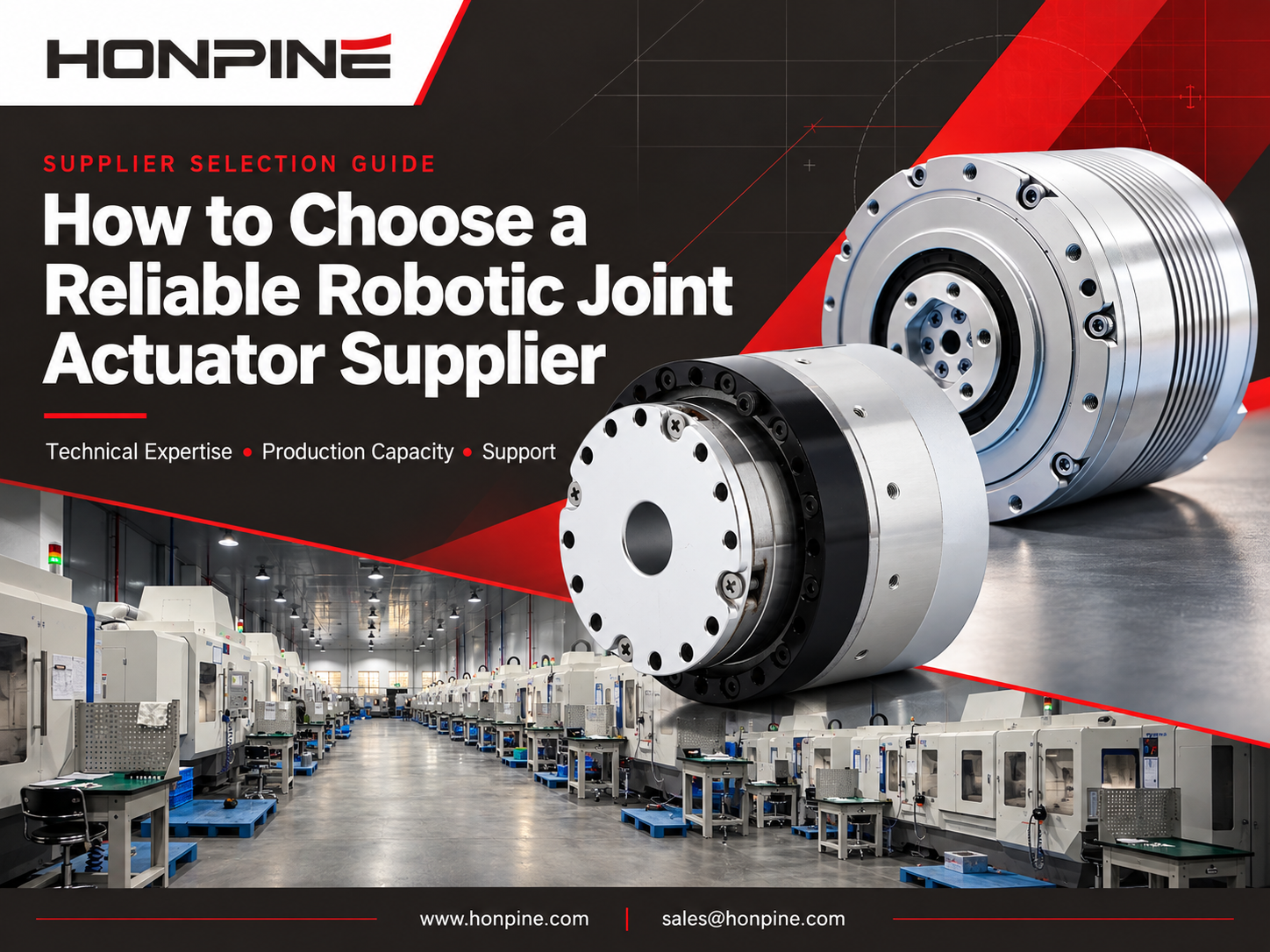 How to Find a Reliable Robotic Joint Actuator Supplier?
