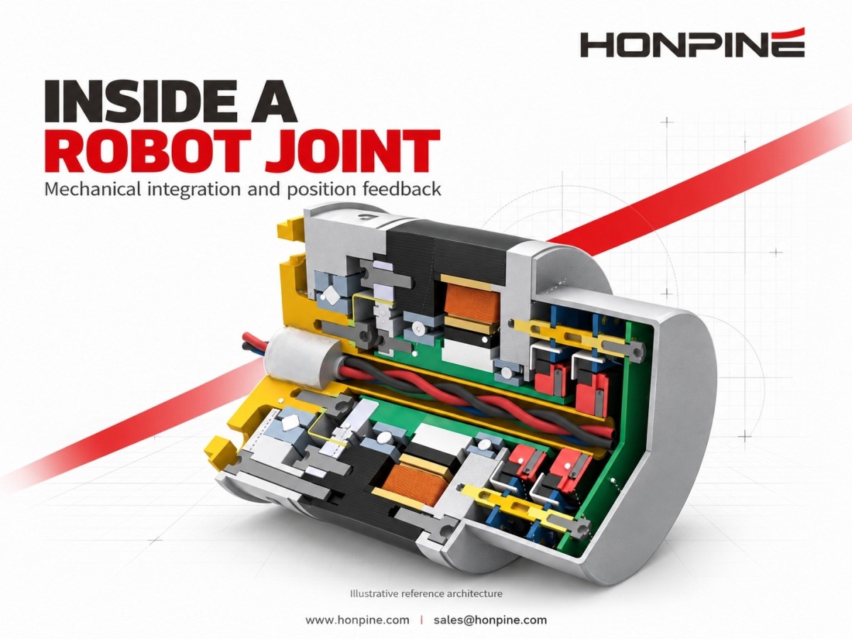 Robot joint module internal structure What’s the Difference Between Single and Dual Encoder Robot Joint Modules?