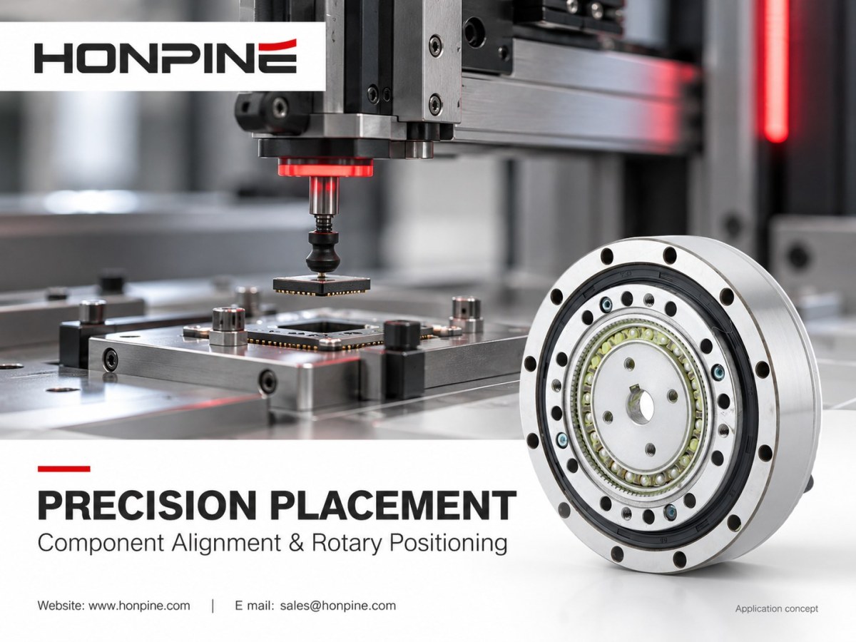 HONPINE harmonic reducer for precision placement Why Are Harmonic Reducers Suitable for High-Precision Automation Equipment?