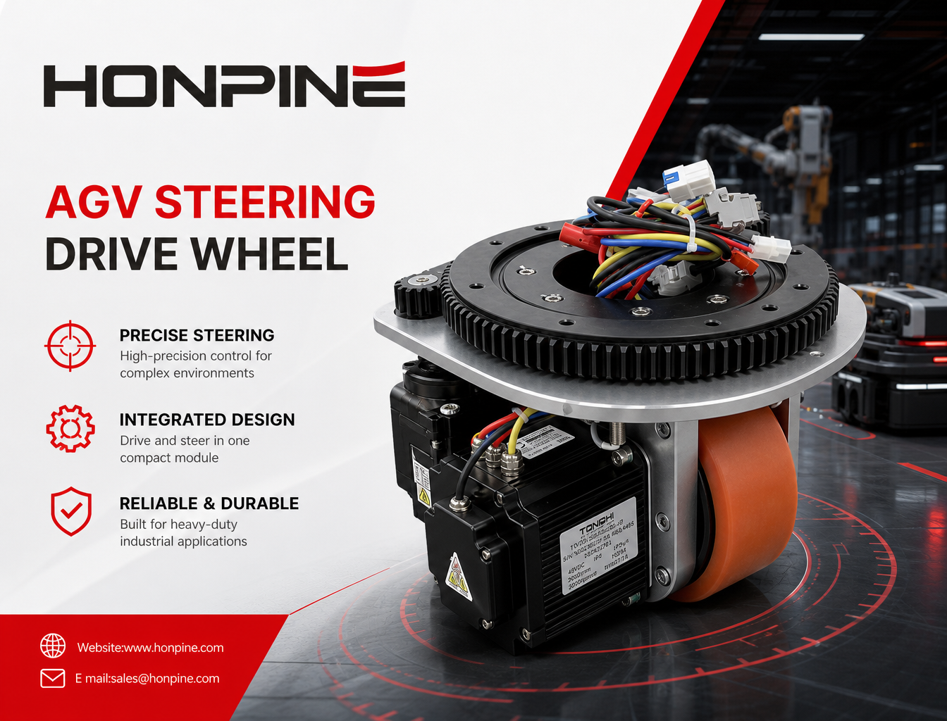 AGV Robot Steering Drive Wheel: A Comprehensive Guide to Components, Applications, and Selection