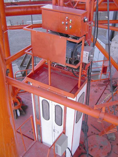 Escalera de acceso marino