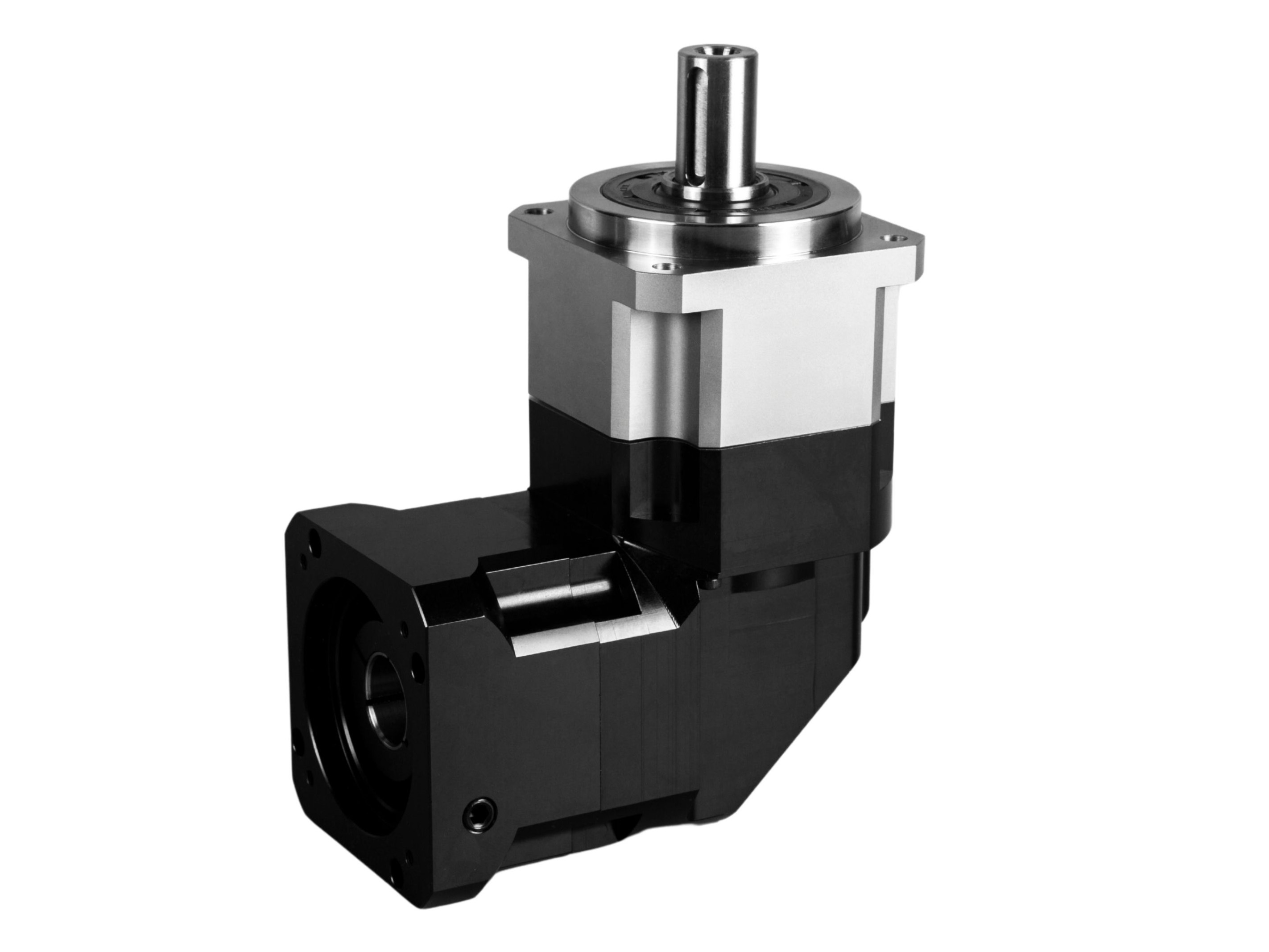 Right Angle Square Housing Output Flange Planetary Reducer